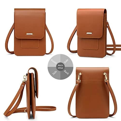 Peacocktion Small Crossbody Bag for Women | RFID Travel Cell Phone Wallet Purse with Card Slots thumbnail 6