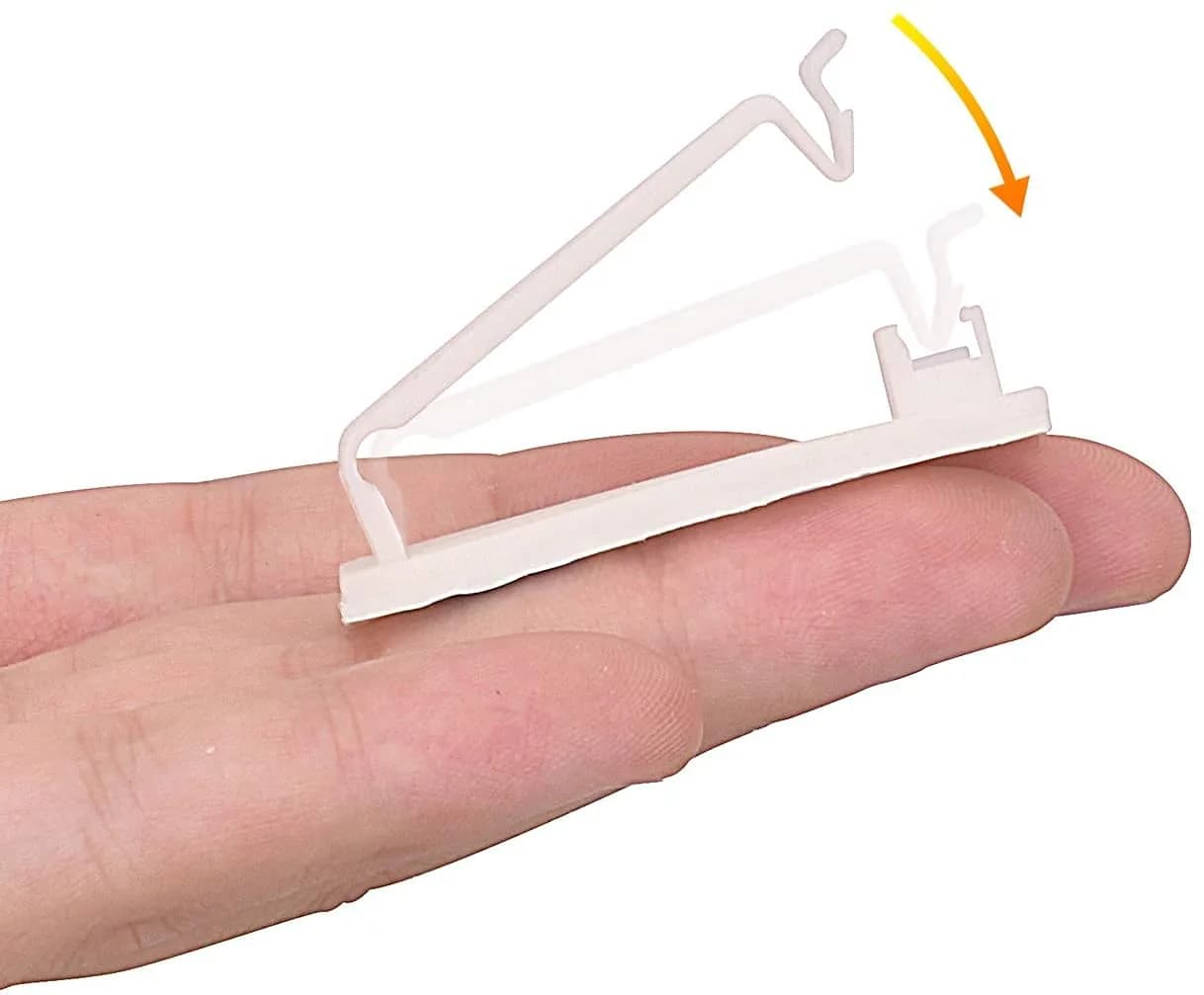 SOULWIT® 50 x Self-Adhesive Cable Management Clips | Max 8mm Cable Diameter - view 2