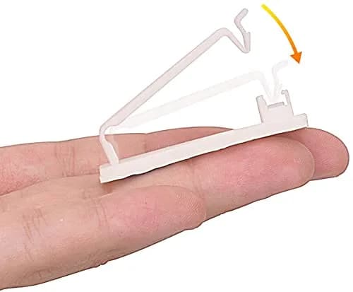 SOULWIT® 50 x Self-Adhesive Cable Management Clips | Max 8mm Cable Diameter thumbnail 2