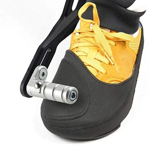 RICH Motorcycle Shifter Shoe Protector, Waterproof Adjustable Black Neoprene & TPU, One Size Fits Most Adult Shoes, Boots, Sneakers thumbnail 1