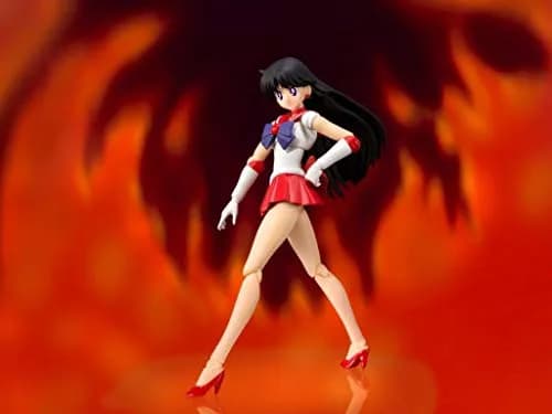 Tamashii Nations Sailor Mars Action Figure | Animation Color Edition, 1/7 Scale, Officially Licensed thumbnail 2