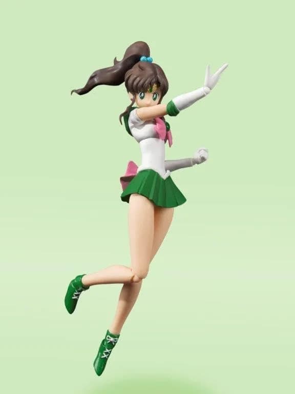 Tamashii Nations Sailor Jupiter Action Figure | Animation Color Edition, 1 Pack, Sailor Moon Series thumbnail 7