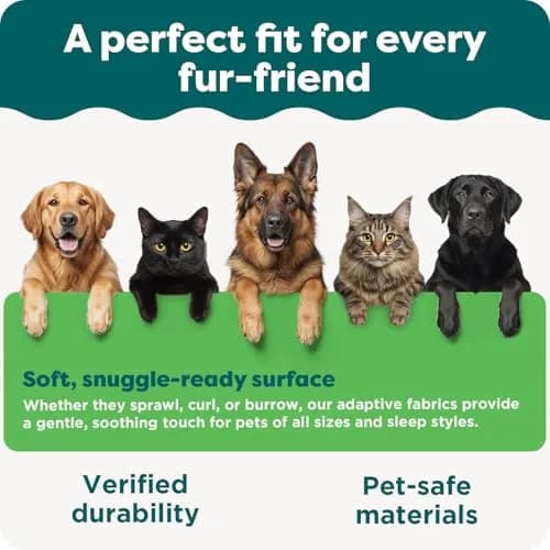 Furhaven Orthopedic Dog Bed for Large Dogs 95 lbs | Supportive Plush & Velvet Waves thumbnail 8