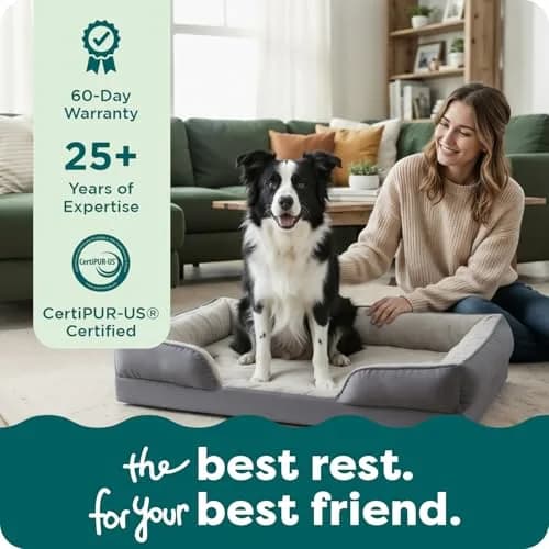 Furhaven Cooling Gel Dog Bed for Large Dogs | Orthopedic Support & Washable Cover (70-120c) thumbnail 9
