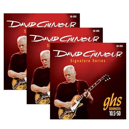 GHS Strings David Gilmour Signature RED Electric Guitar Strings .010 1/2 - .050 | Classic Rock Tone thumbnail 1