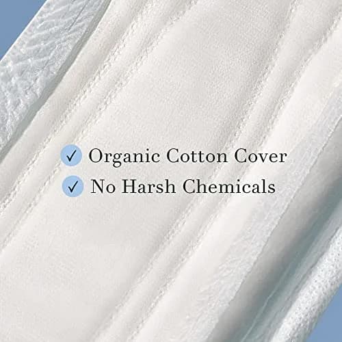 Rael Incontinence Pads for Women, Organic Cotton Cover, Ultimate 40 Ct | Heavy Absorbency, Postpartum Essential thumbnail 4