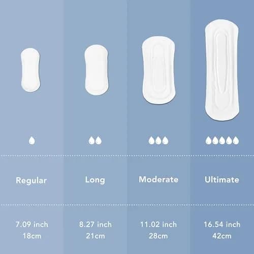 Rael Incontinence Pads for Women, Organic Cotton Cover, Ultimate 40 Ct | Heavy Absorbency, Postpartum Essential thumbnail 7
