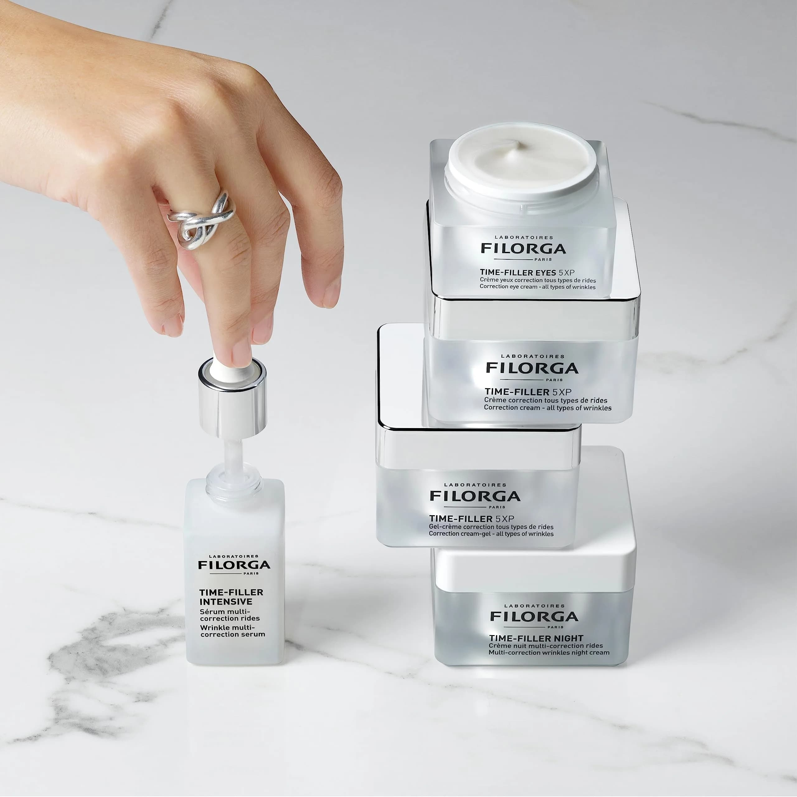 Filorga Time-Filler 5-XP Wrinkle Correction Cream 50ml (1.69 fl oz) | Reduces 5 Types of Wrinkles - view 8