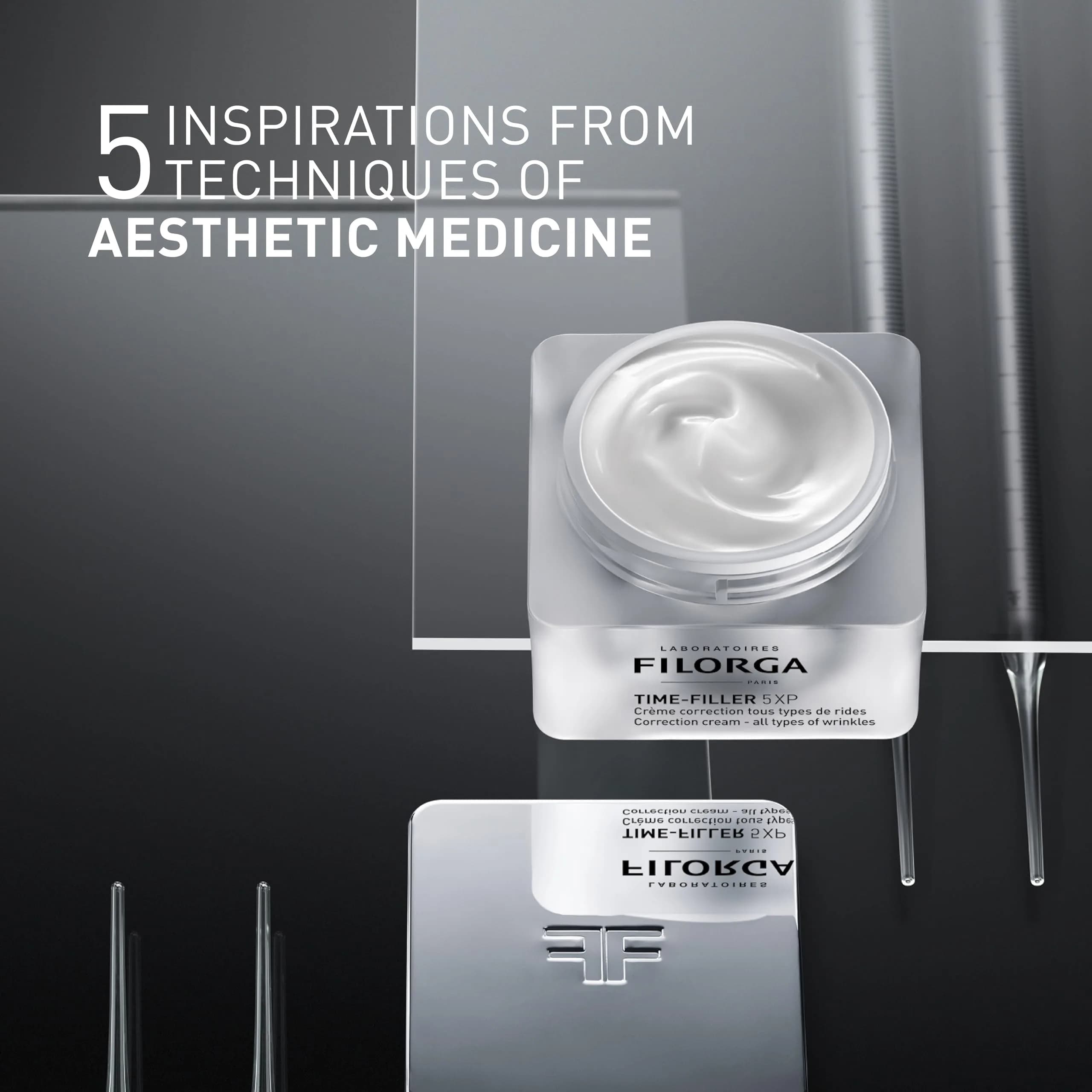 Filorga Time-Filler 5-XP Wrinkle Correction Cream 50ml (1.69 fl oz) | Reduces 5 Types of Wrinkles - view 3