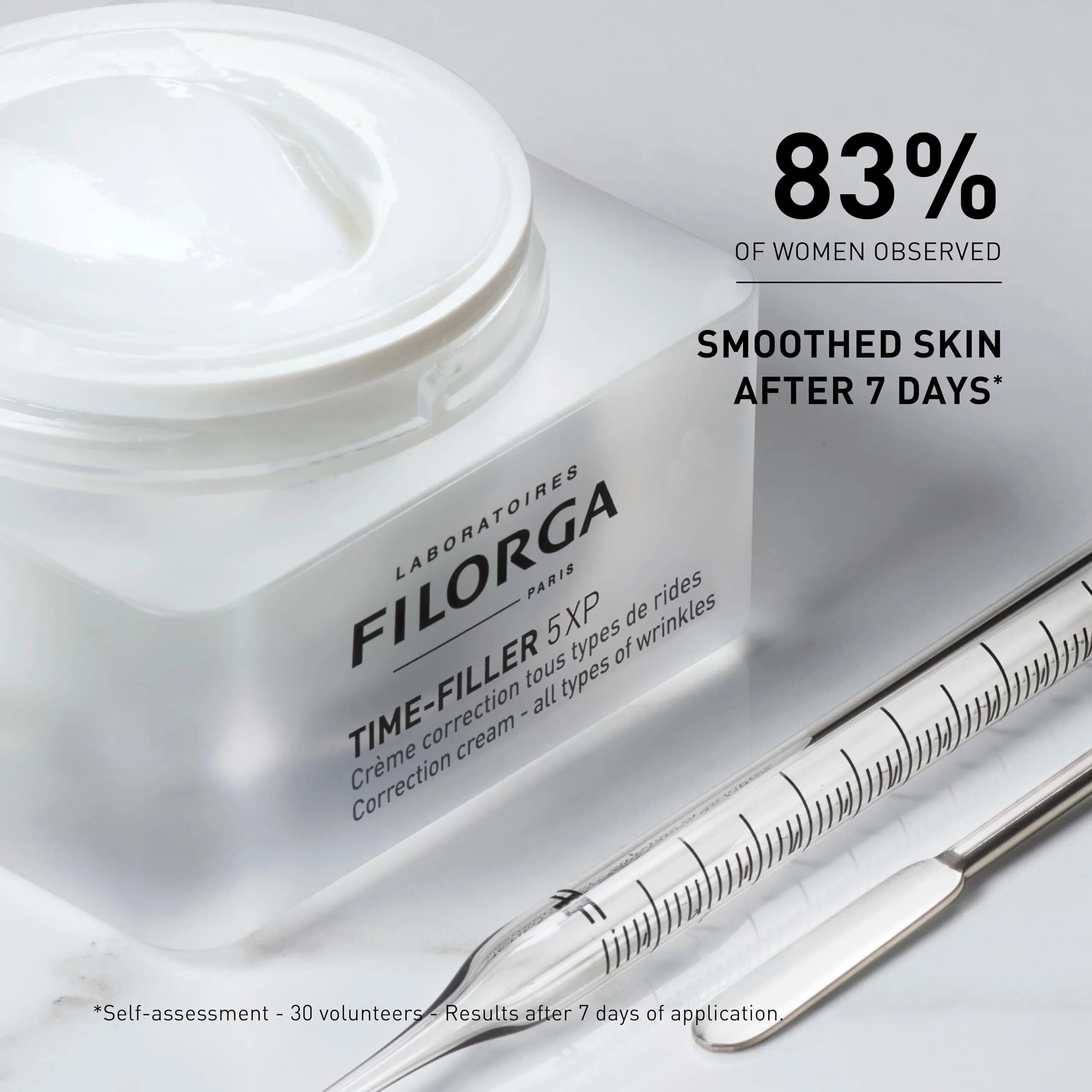 Filorga Time-Filler 5-XP Wrinkle Correction Cream 50ml (1.69 fl oz) | Reduces 5 Types of Wrinkles - view 4