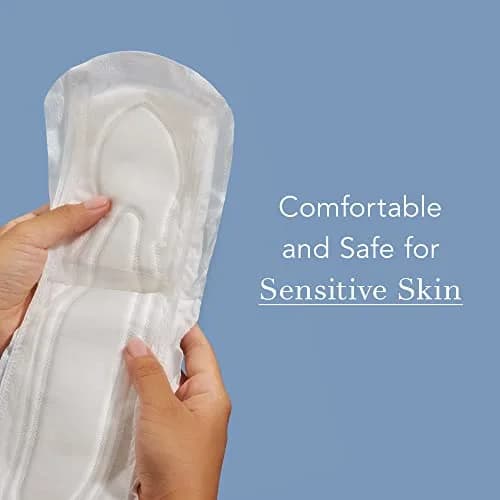 Rael Incontinence Pads for Women Organic Cotton Cover Moderate 60 Count | 3x More Absorbent Than Period Pads thumbnail 3