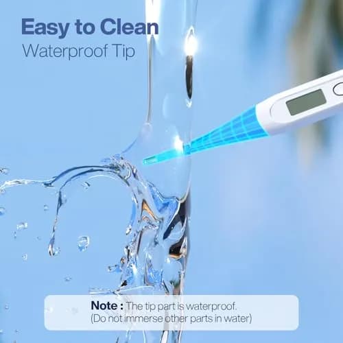 Boncare Digital Oral Thermometer for Adults & Kids, Light Blue | Fast & Accurate 10-Second Reading thumbnail 5