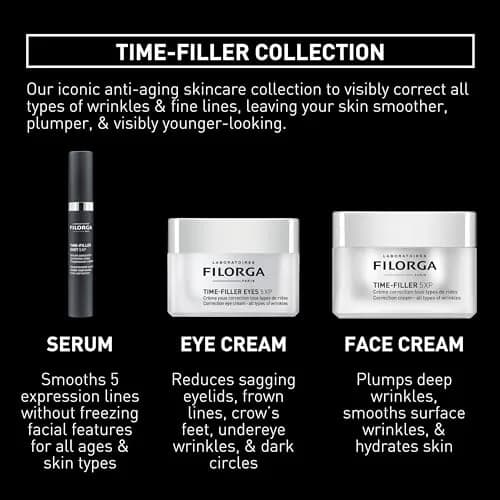 Filorga Time-Filler Eyes 5-XP Anti Aging Eye Cream 15ml (0.5 Fl Oz) | Minimizes Wrinkles & Dark Circles thumbnail 8
