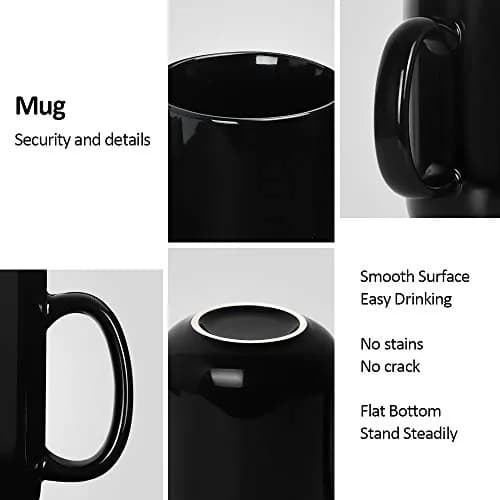 harebe 20 OZ Large Coffee Mug | Big Capacity Ceramic Tea Cup for Office & Home thumbnail 3