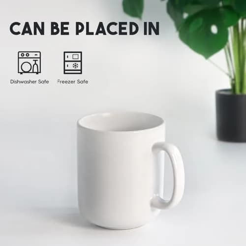 harebe 20 OZ Large Coffee Mug | Big Capacity Ceramic Tea Cup for Office & Home thumbnail 4