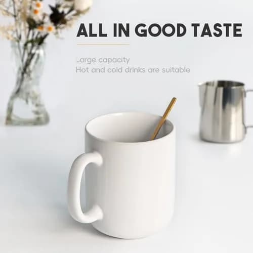 harebe 20 OZ Large Coffee Mug | Big Capacity Ceramic Tea Cup for Office & Home thumbnail 5