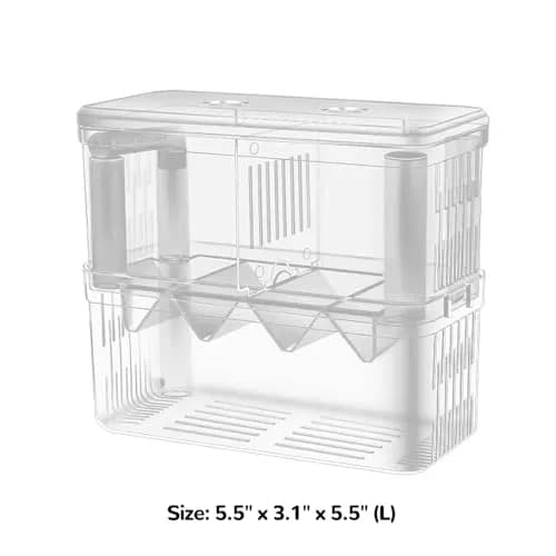 J-star Large Fish Breeder Box for Aquarium Tank | Acrylic Fish Hatchery & Isolation Tank thumbnail 8