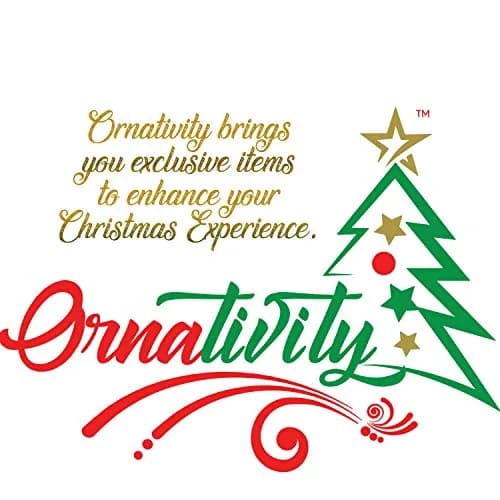 Ornativity Wooden Christmas Tree Bead Garland - Cranberry Red Wood Holiday Decor 8'6" | Vintage Country Farmhouse Style thumbnail 6