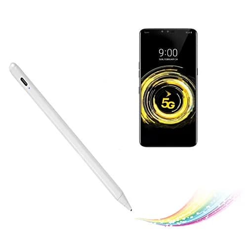 Bbata Stylus Pen for OnePlus Pad | Active Capacitive Digital Pencil, White, Touch Control & Type C Recharge thumbnail 1