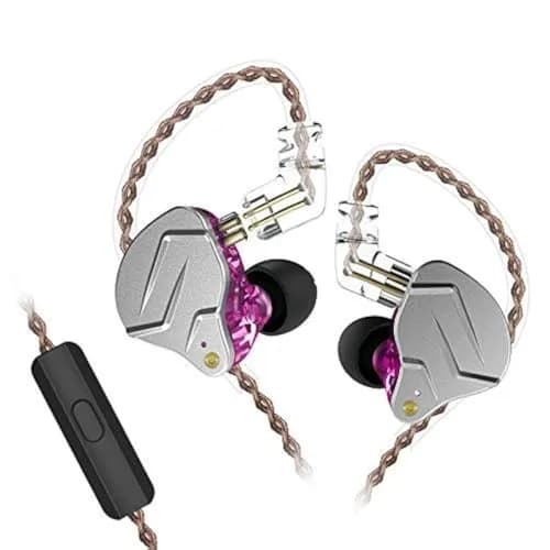 CCA ZSN Pro Dual Driver In-Ear Earphones with Detachable Cable | HiFi Power Bass Wired Headphones thumbnail 1