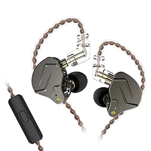 CCA ZSN Pro Dual Drivers 1BA 1DD Wired In-Ear Earphones with Detachable Cable | HiFi Power Bass, 24 Ohm Impedance thumbnail 1