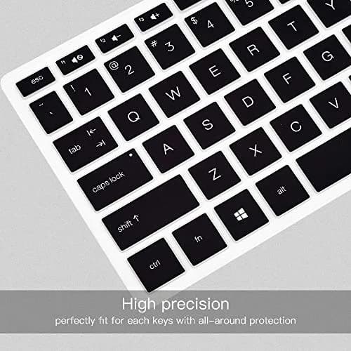imComor Black Silicone Keyboard Cover for HP Pavilion 27/24 All-in-One PC & Wireless Keyboard Combo 800 (US Layout) thumbnail 4