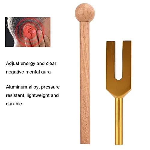 HURRISE 4096Hz Tuning Fork with Hammer and Bag | Meditation, Sound Healing, and Stress Relief thumbnail 5