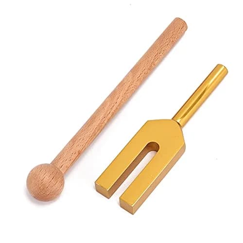 HURRISE 4096Hz Tuning Fork with Hammer and Bag | Meditation, Sound Healing, and Stress Relief thumbnail 8