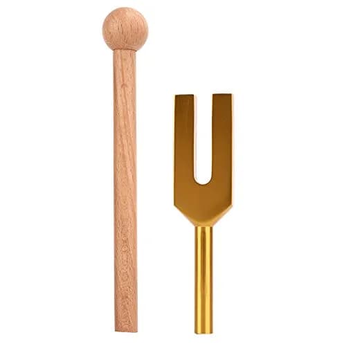 HURRISE 4096Hz Tuning Fork with Hammer and Bag | Meditation, Sound Healing, and Stress Relief thumbnail 3