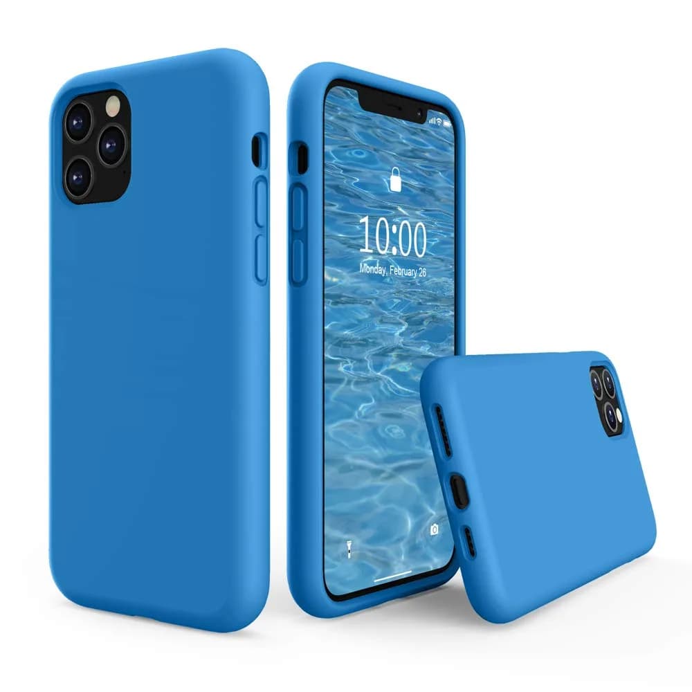 SURPHY Compatible with iPhone 11 Pro Case 5.8 inches | Thickened Liquid Silicone with Microfiber Lining - main product image