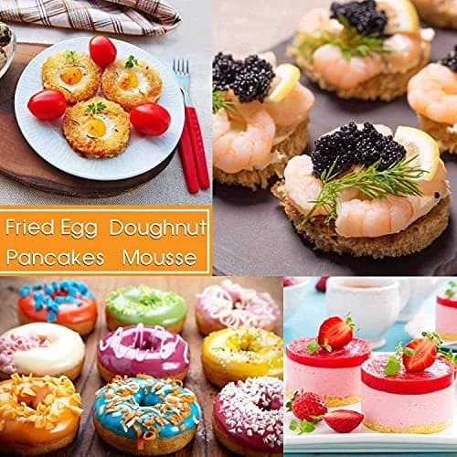 HULISEN Biscuit Cutter Set 3-Pc | Stainless Steel Cookie Cutters with Handle thumbnail 4