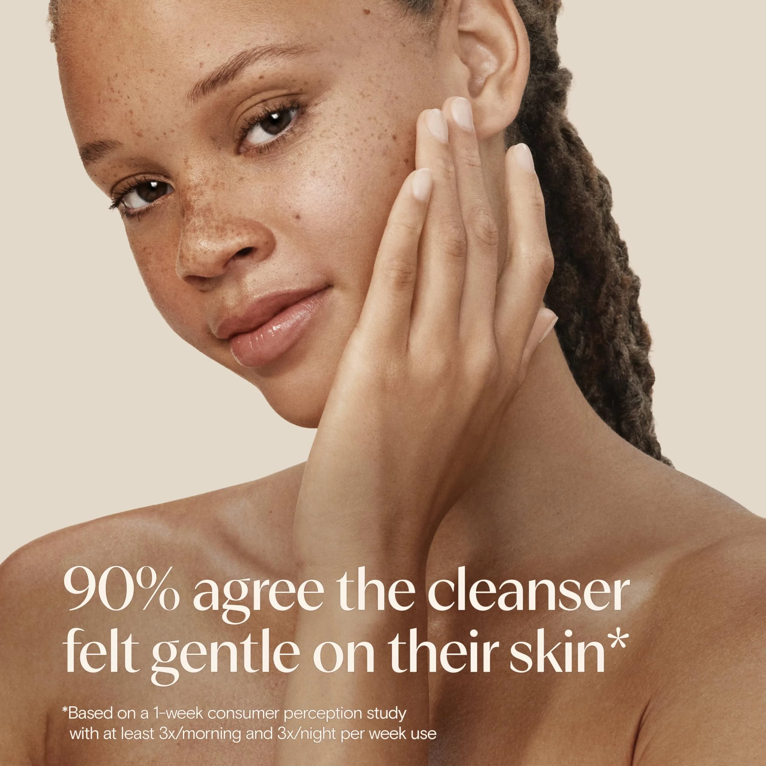 Aveeno Calm + Restore Nourishing Oat Face Cleanser 232ml (7.8 Fl Oz) | Gentle Hydrating Cleanser for Sensitive Skin - view 6