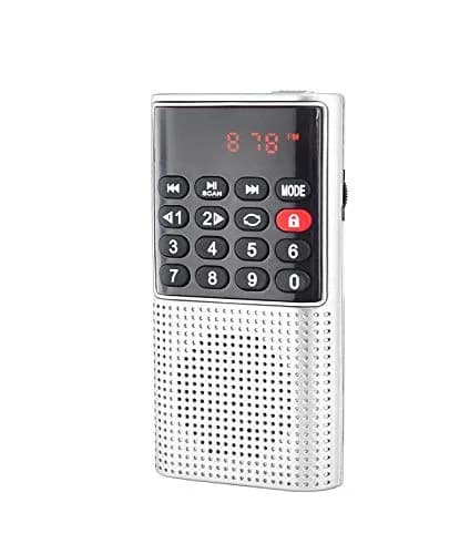 SewaStore.com Gurbani Radio Player Mini with 200 Hours Gurbani Content, Red | USB Rechargeable Portable Player thumbnail 2
