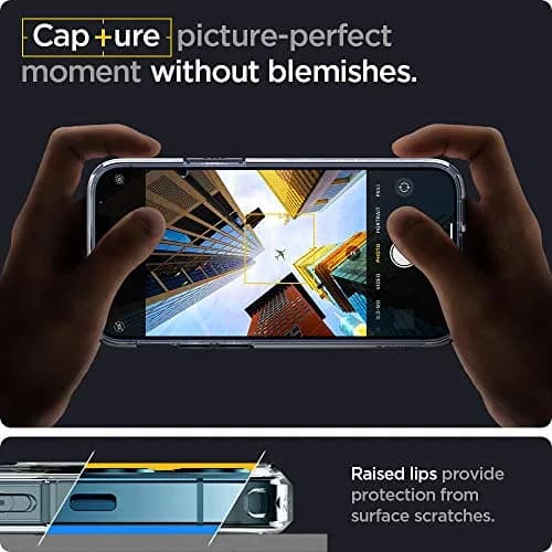 Spigen Ultra Hybrid for iPhone 12 / iPhone 12 Pro Case, Crystal Clear | Hybrid TPU bumper & polycarbonate back thumbnail 6
