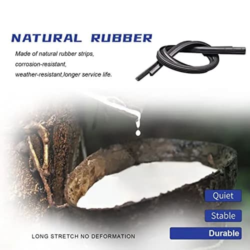 EMITHSUN 20" + 20" Premium All-Seasons Windshield Wiper Blades Set | Stable & Quiet Wiping thumbnail 7