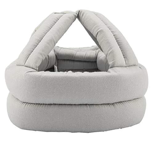 TOPINCN Elder Safety Protection Helmet Light Grey | Adjustable Fall Prevention Head Guard thumbnail 5