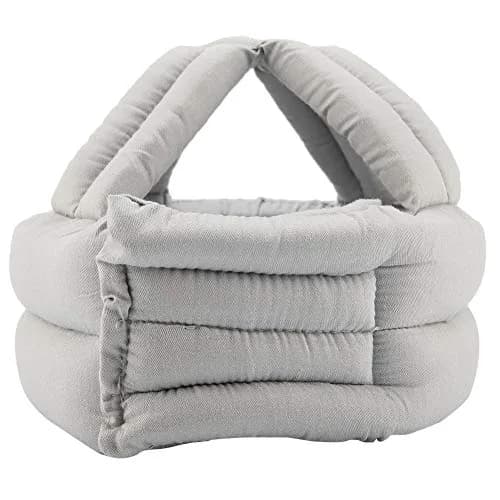 TOPINCN Elder Safety Protection Helmet Light Grey | Adjustable Fall Prevention Head Guard thumbnail 6