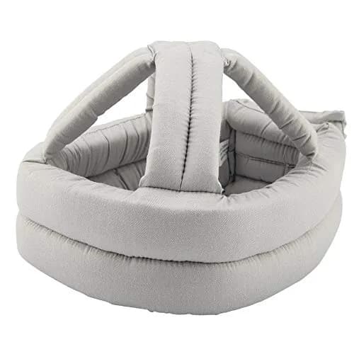 TOPINCN Elder Safety Protection Helmet Light Grey | Adjustable Fall Prevention Head Guard thumbnail 1