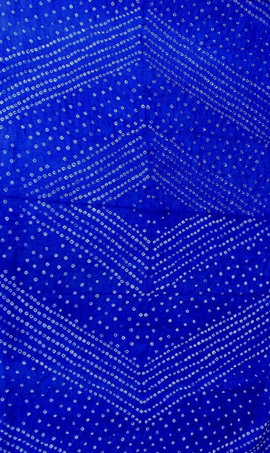 PK HUB Women’s Jaipuri Rajasthani Bandhani Dupatta Blue Art Silk with Gota Patti Free Size | Traditional Festive Wear - view 5