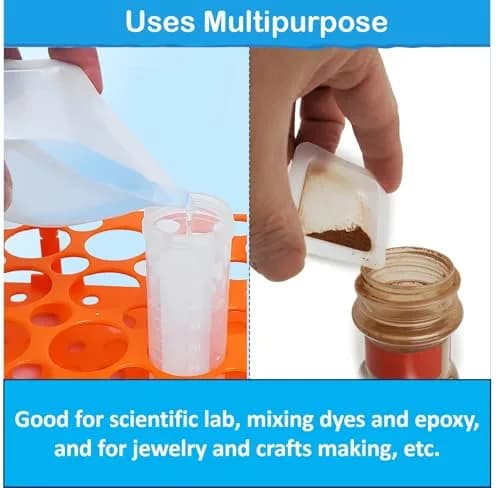 Labnique Square Polystyrene Weigh Boats 100ml | Anti-Static Disposable Lab Dishes thumbnail 4
