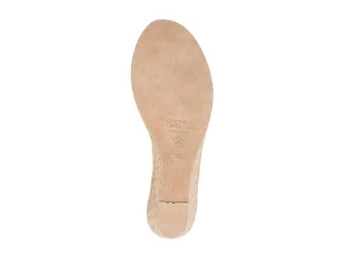 André Assous Women's Allison Espadrille Wedge Sandal, White, 7 | Comfortable Summer Style with Elegant Wedge thumbnail 5