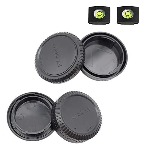 ULBTER Fuji X Mount Camera Body Cap & Rear Lens Cap Kit | Protects Sensor & Lens Elements thumbnail 1