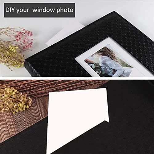 RECUTMS Photo Albums 4x6 Pictures | Large Capacity 600 Pockets, Elegant PU Leather Cover, Dual Horizontal & Vertical Pockets thumbnail 5