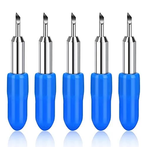 Mekote 5pcs Replacement Cutting Blades for Cricut Joy & Joy Xtra | Germany Tungsten Steel & Stainless Steel thumbnail 1