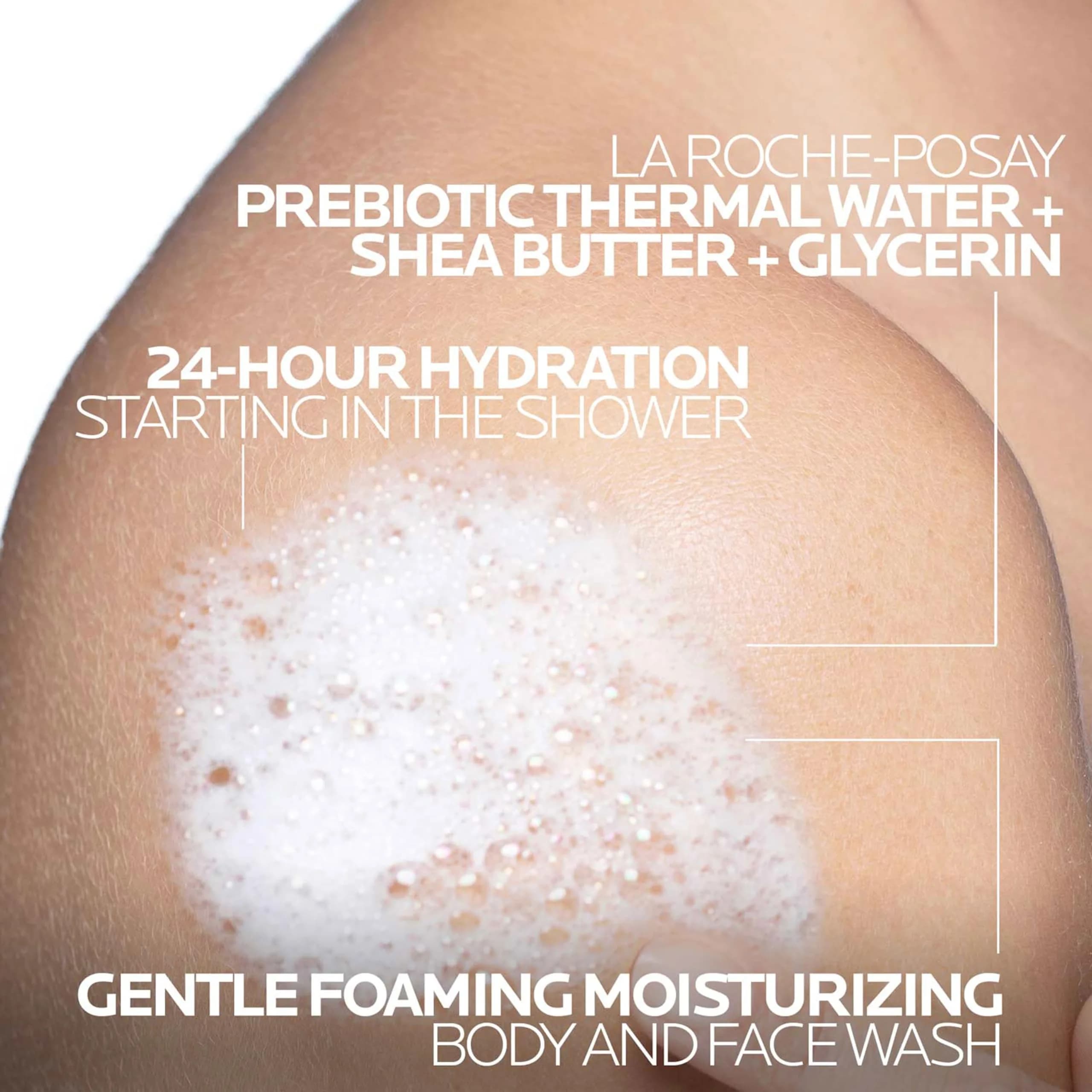 La Roche-Posay Lipikar AP+ Gentle Moisturizing Body Wash 400ml (13.52 Fl Oz) | Cleanses Dry, Sensitive Skin - view 3