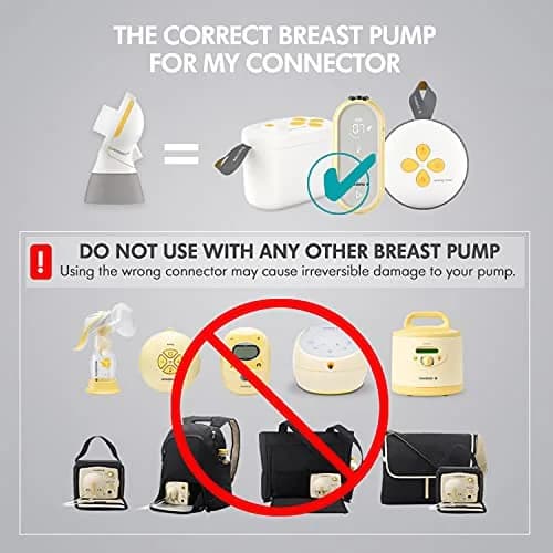 Medela PersonalFit Flex Replacement Connectors, 2 Count | Closed System, BPA-Free, Authentic Spare Parts thumbnail 5