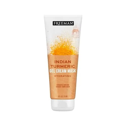Freeman Exotic Blends Hydrating Indian Turmeric Gel Cream Facial Mask 175ml (6 fl.oz.) | Balances & Replenishes Skin thumbnail 1