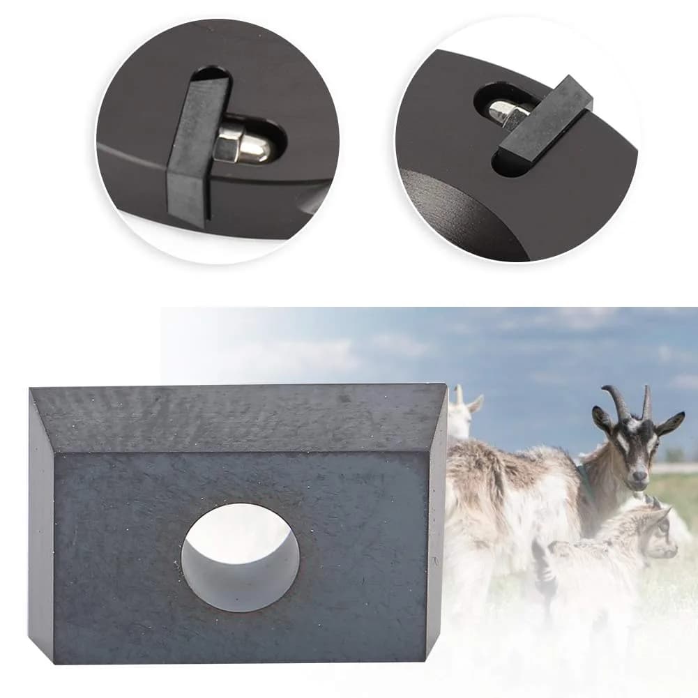 Pssopp Hoof Cutter Disc Metal Accessory Livestock Sheep Cattle Horses Hoof Trimming Disc Plate Tool (Metal) - view 2