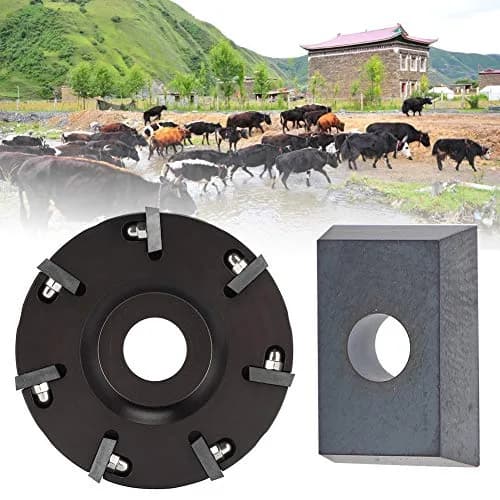 Pssopp Hoof Cutter Disc Metal Accessory Livestock Sheep Cattle Horses Hoof Trimming Disc Plate Tool (Metal) thumbnail 3