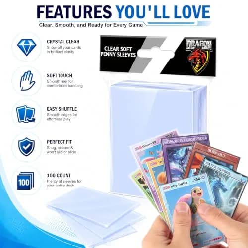Kitoyz 500 Count Card Sleeves & Top Loaders | Non-Toxic, BPA-Free, Age-Appropriate, Educational, ASTM-Tested thumbnail 4